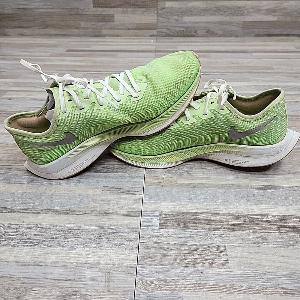 Nike Womens Zoom X Size 10 Lime Green AT8242-300 Running Shoes - Picture 8 of 12